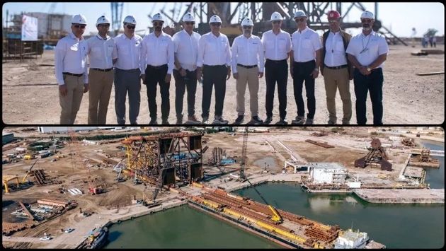 نخستین گام عملی برای توسعه میدان مشترک گازی فرزاد ب