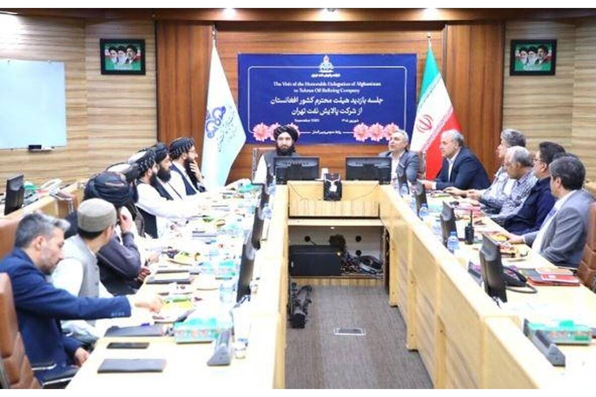 بازدید رئیس عمومی شرکت های دولتی افغانستان از شرکت پالایش نفت تهران