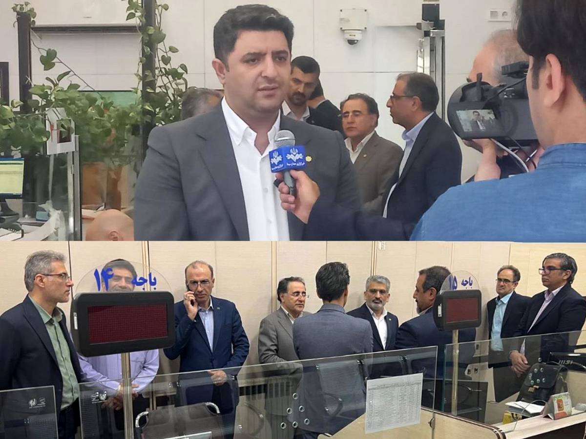 بازدیدمعاون نظارتی بانک مرکزی از شعب بانک مسکن/ قدردانی از همبستگی کارکنان بانک مسکن