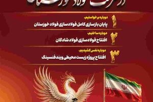 دو پروژه مهم صنعتی و زیست‌محیطی گروه فولاد خوزستان به بهره‌برداری می‌رسد