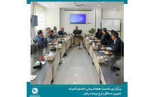 برگزاری نشست هم‌اندیشی اعضای کمیته تعیین حداقل نرخ بیمه درمان با دبیرکل سندیکای بیمه گران ایران