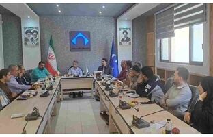 بازدید نماینده ستاد تسهیل و رفع موانع تولید شهرستان فلاورجان از مجتمع سنگ آهک پیربکران