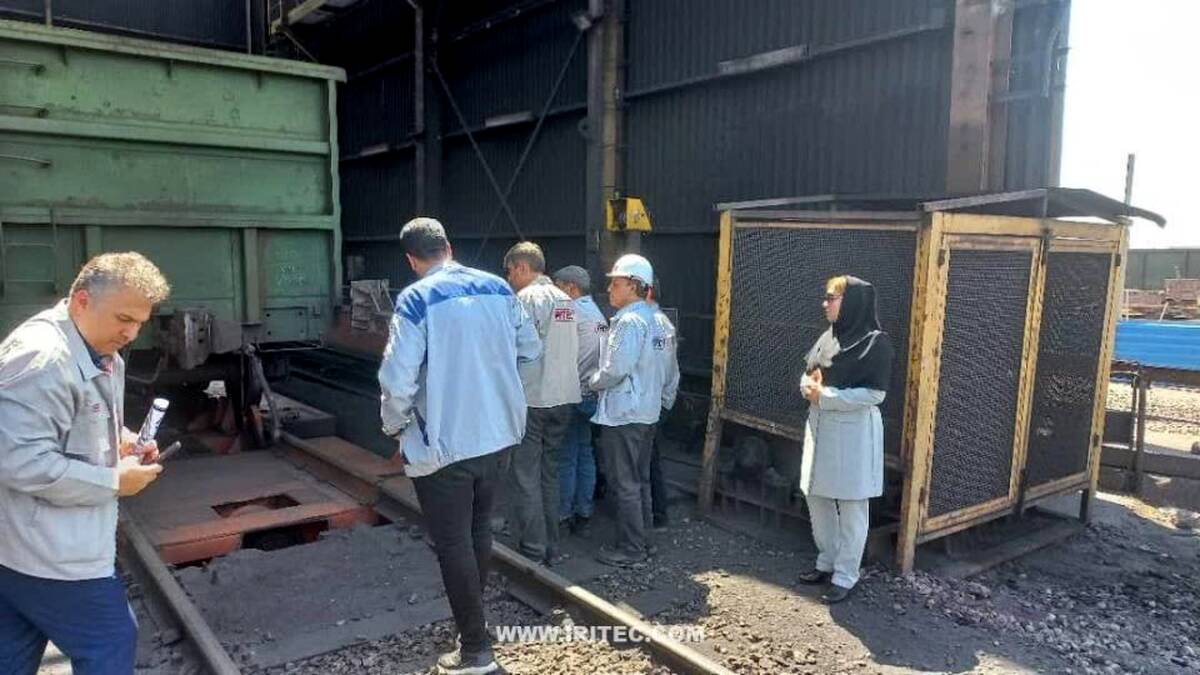 بازدید مدیرعامل ایریتک از پروژهای واگن برگردان ۳ و اکسیژن پلنت ۴ فولاد خوزستان
