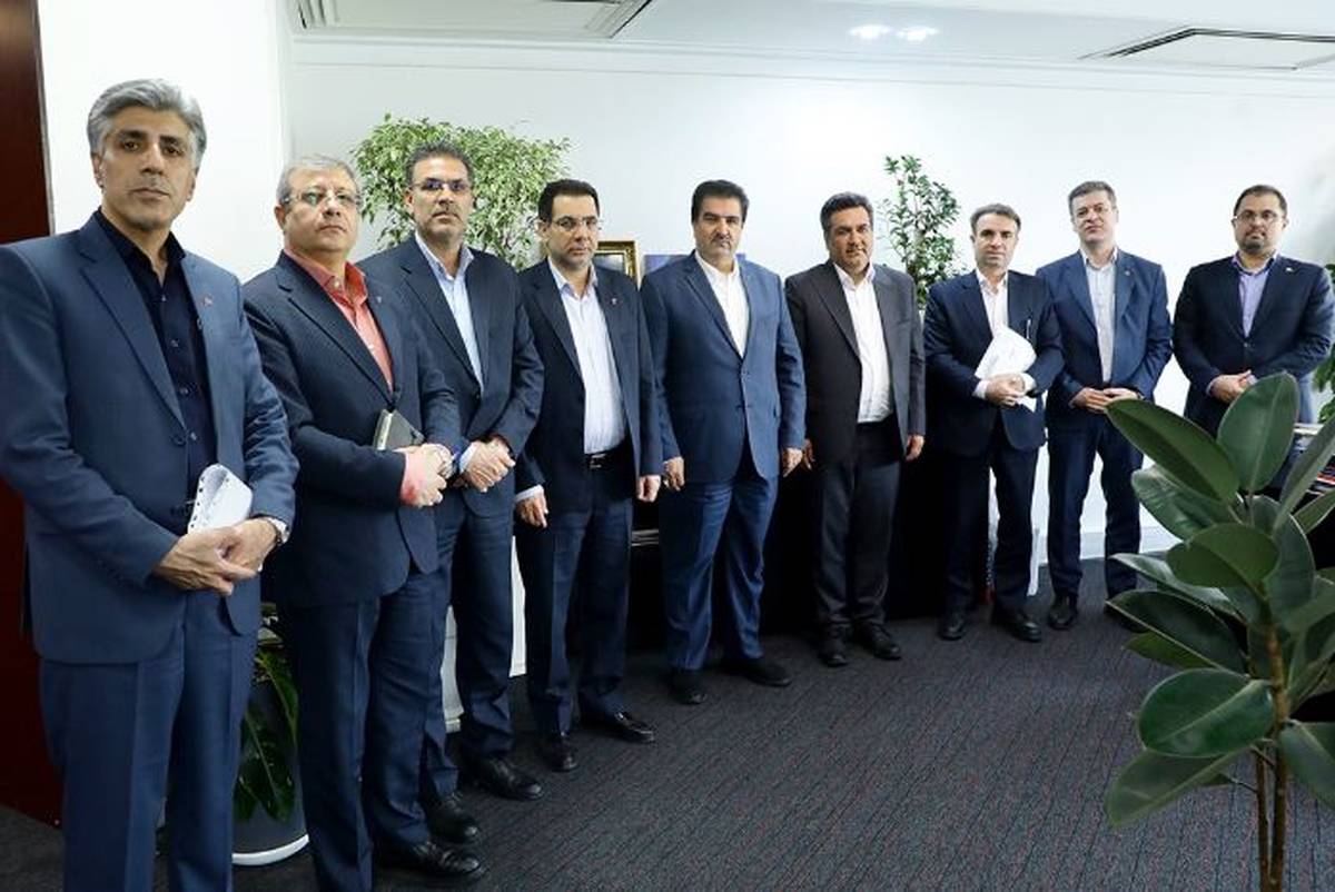 دیدار مدیرعامل بانک رفاه کارگران با مدیرعامل شرکت پتروشیمی نوری