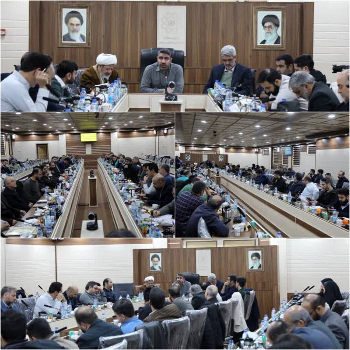 نشست شورای معاونین سازمان بسیج شهرداری تهران در منطقه ۱۹