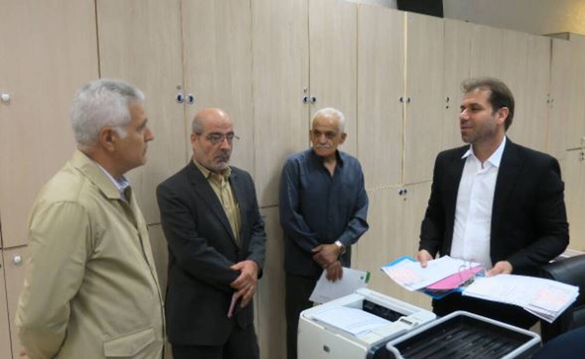 بازدید و بررسی میدانی دکتر بهزاد شیری مدیرعامل پست بانک ایران از وضعیت ارائه خدمات شعبه آپادانا