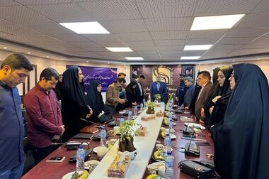 دیدار مدیران شرکت سنگ آهن مرکزی با رئیس اداره محیط زیست شهرستان بافق