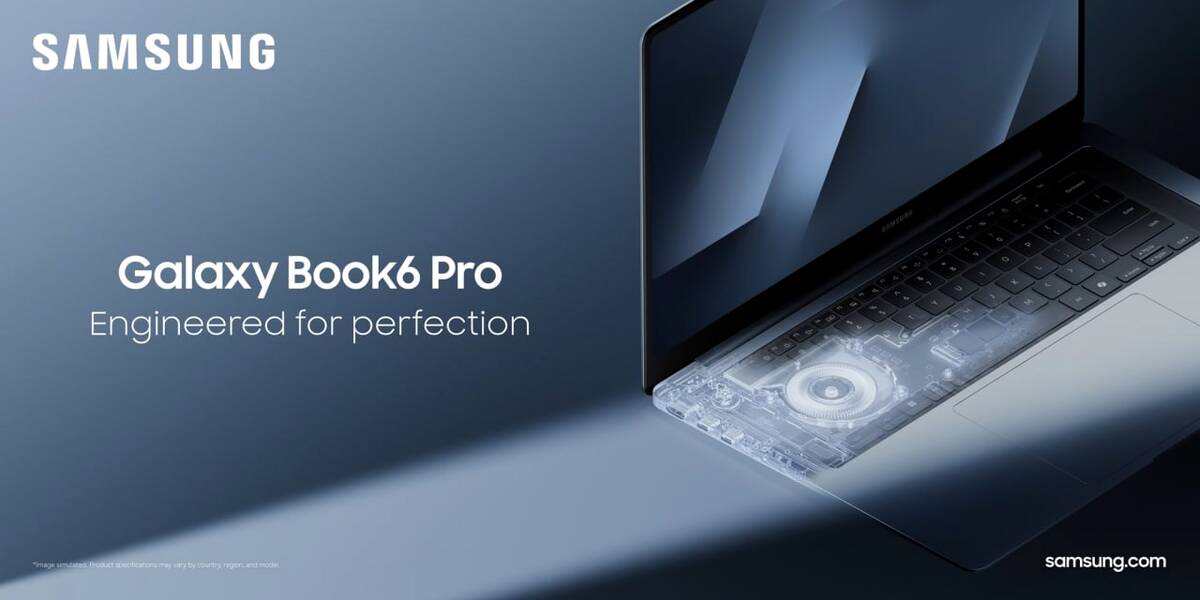 سامسونگ از لپ‌تاپ‌های جدید سری Galaxy Book6 خود رونمایی کرد