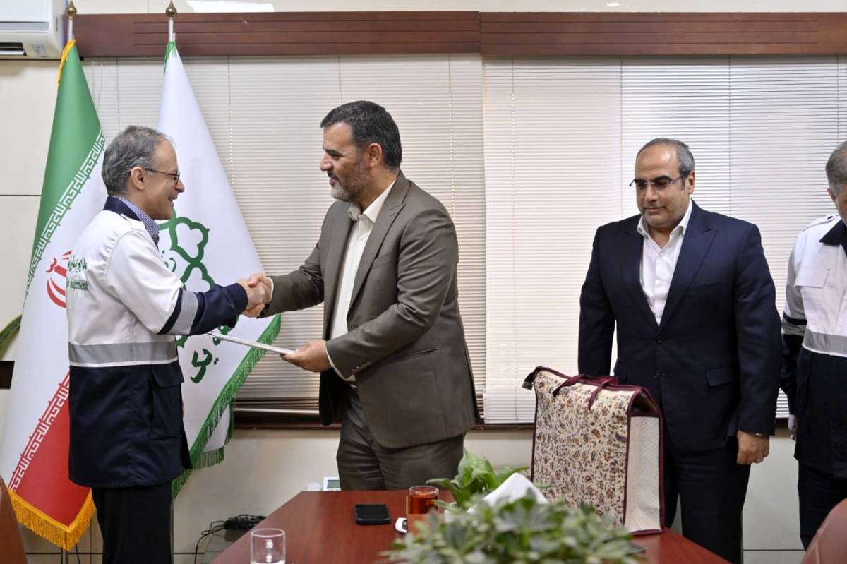 مراسم تکریم و معارفه سرپرست اداره مدیریت بحران و پدافند غیرعامل منطقه یک برگزار شد