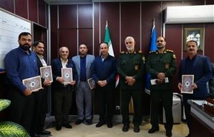 ابلاغ احکام هیئت امنای شهید گمنام نفت و گاز مارون