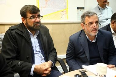 برگزاری مراسم تودیع و معارفه دبیر ستاد مدیریت بحران منطقه ۱۲