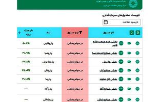 پترو فارس، پیشتاز بازدهی سالانه در بین صندوق‌های پتروشیمی