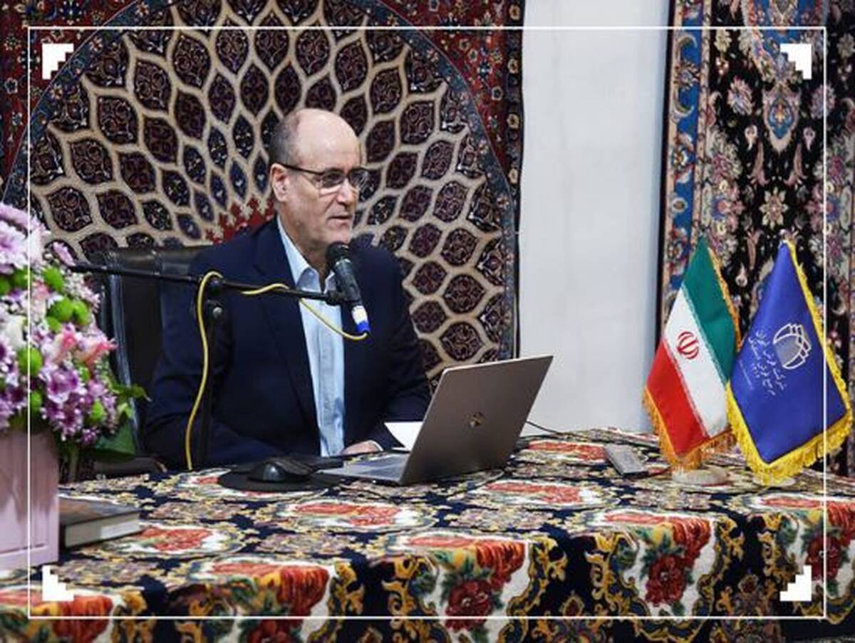 بازدید مدیرعامل مؤسسه اعتباری ملل و برگزاری آیین بزرگداشت شرکت سهامی فرش ایران