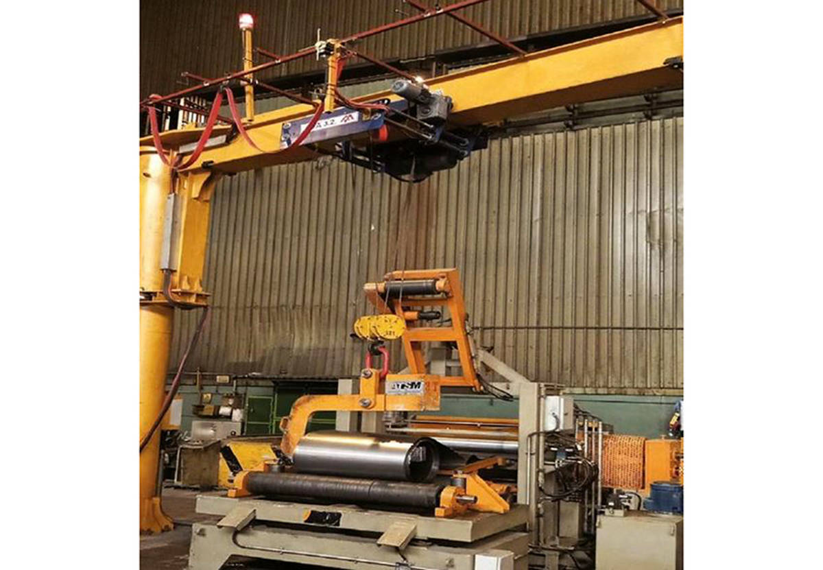 نصب و راه‌اندازی مکانیسم آزادسازی اسلیوهای فلزی از قراضه ورق در تمپرمیل نورد سرد